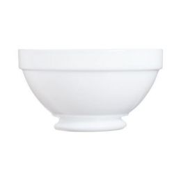 Bol redondo blanco de cristal de 51 cl y 13,20 cm de diámetro Restaurant Blanco (6 u.) - v2