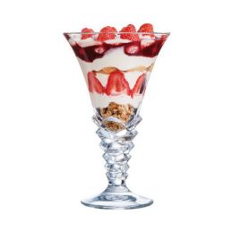 Copa de postre transparente cristal de 37 cl y 12 cm de diámetro Palmier (6 u.) - v2