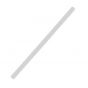 Pajita blanca de diámetro 6 mm (100 unidades)