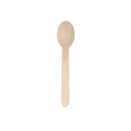 Cuchara pequeña beige (50 unidades)