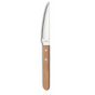 Cuchillos de carne de acero inoxidable/madera 21 cm (12 u.)