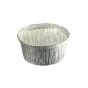 Vaso redondo gris de 8,50 cm de diámetro 12,50 cl (100 unidades)