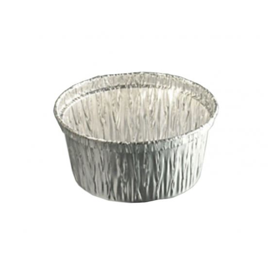 Vaso redondo gris de 8,50 cm de diámetro 12,50 cl (100 unidades)
