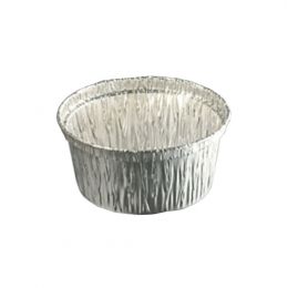 Vaso redondo gris de 7,50 cm de diámetro 9 cl (100 unidades)