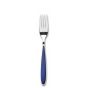 Tenedor de mesa de acero inoxidable azul marino 20 cm (12 u.)