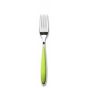 Tenedor de mesa de acero inoxidable 20 cm verde anís (12 u.)