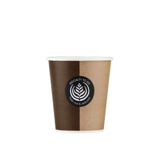 Vaso cartón beige 28 cl Hot Cup (50 unidades)