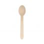 Cuchara desechable beige 16 cm (50 unidades)