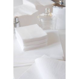 Servilletas blancas 24 x 24 cm guata de celulosa 16 g/m≤ (30 x 100 u.) - v2