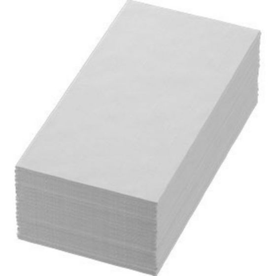 Servilletas blancas 40 x 40 cm guata de celulosa 55 g/m≤ (12 x 60 u.)