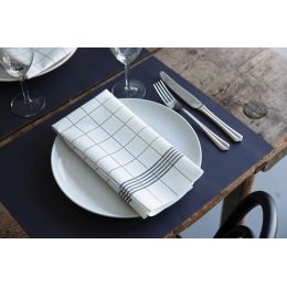 Manteles individuales 35 x 45 cm de papel negros 90 g/m≤ (4 x 250 u.) - v2