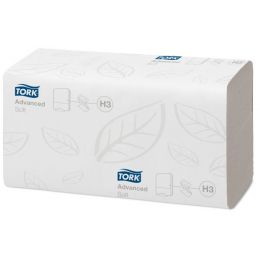 Secamanos de guata de celulosa 23 x 25 cm Tork H3 (x 15 u.)