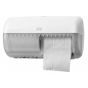 Dispensador de papel higiénico doble blanco 16,60 x 29,30 cm Tork T4