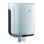 Dispensador de bobinas de secado XL ABS blanco con enrollador central