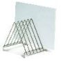 Rejilla para tablas de cortar de acero inoxidable 34 x 26,50 x 28 cm