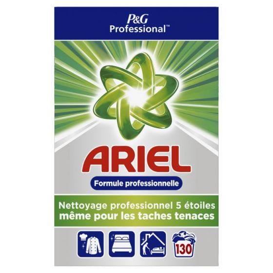 Detergente en polvo 130 dosis Ariel