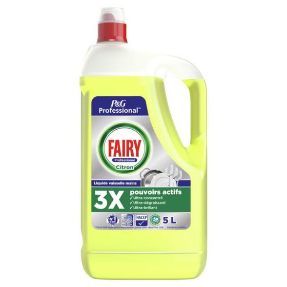 Lavavajillas para lavado a mano 5 l Fairy (5 unidades)