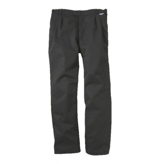 Pantalón de cocina negro de hombre talla 40