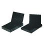 Telas de esmeril negras grano 1/80 18 x 28 cm (25 unidades)