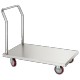 Chariot de service inox 2 niveaux