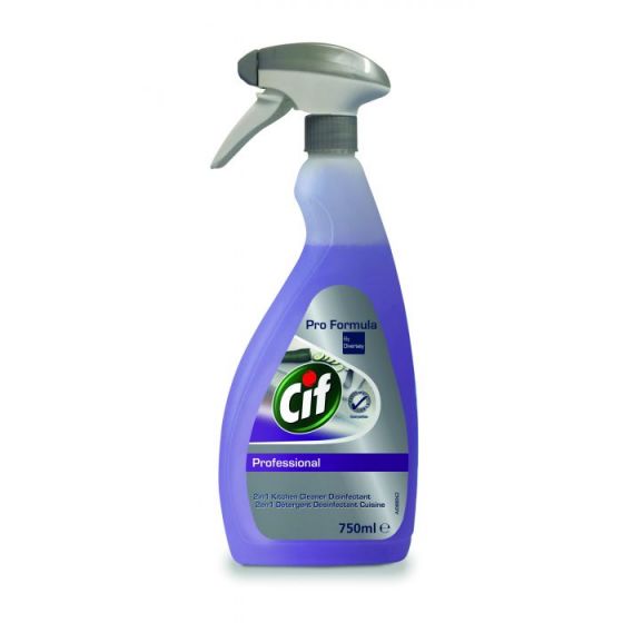 Limpiador desengrasante desinfectante 750 ml Cif