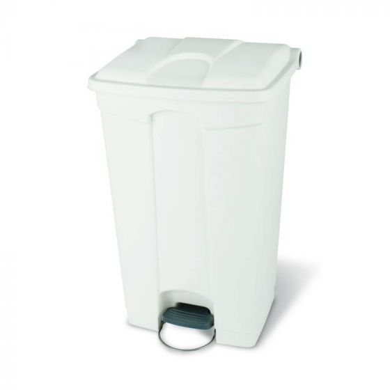 Cubo con pedal blanco 90 l Probbax