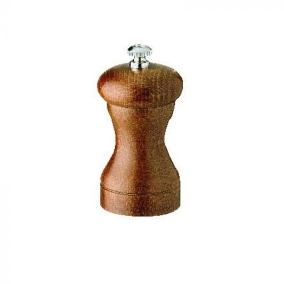Molinillo de pimienta manual de madera 4 cl 10 cm