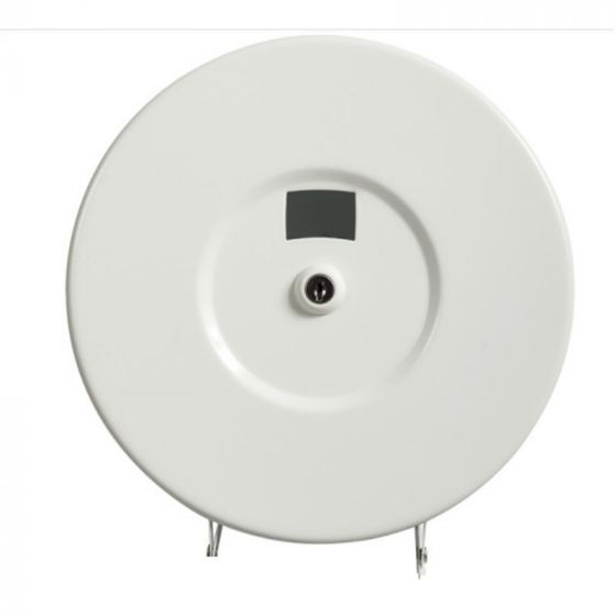 Dispensador de papel higiénico de 29 cm de diámetro blanco