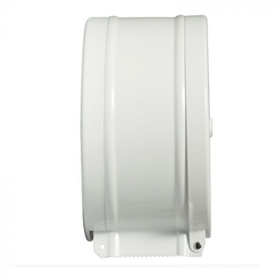 Dispensador de papel higiénico de 29 cm de diámetro blanco - v2