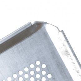 Bandeja de aluminio perforado 600 x 400 mm de pastelería - v2