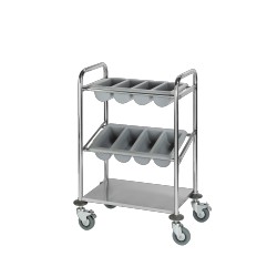 Carro para cubiertos