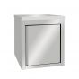 Meuble bas inox central à porte battante 800 x 700 x 850 mm