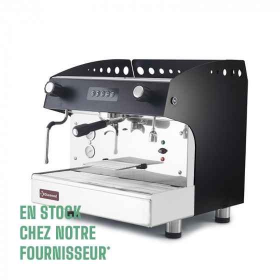 Machine à café 1 groupe, automatique., noir