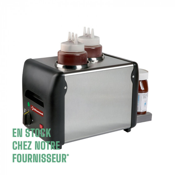 Chauffe chocolat à tartiner ou liquide, miel, sauces, fromage 2x1 Lt.