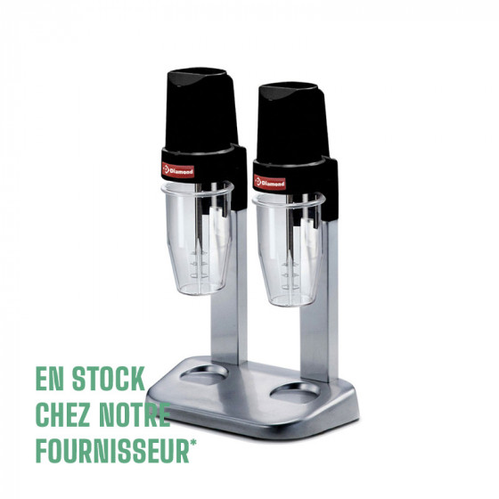 Machine à milk-shake, 2 verres Lexan 2x 650 cl