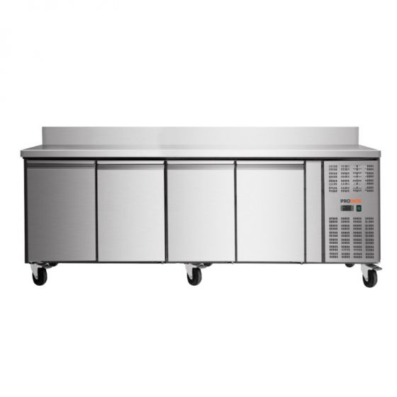 Camarera Snack prof. 600 4 puertas con protector contra salpicaduras