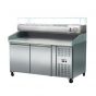 Mesa para pizza 2 puertas 400 X 600 y kit refrigerado