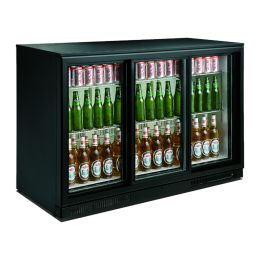 Nevera de barra compacta 3 puertas correderas 900 mm (A)