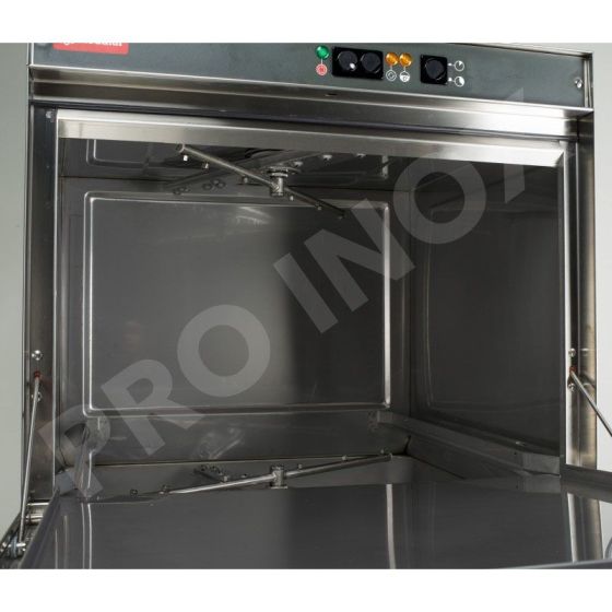 Lavavajillas con cesta de 50 x 50 cm - bomba y descalcificador integrados - v7