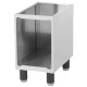 Mueble de soporte de acero inoxidable de 330 mm (sin puertas)