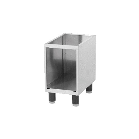 Mueble de soporte de acero inoxidable de 330 mm (sin puertas)