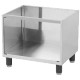 Mueble de soporte de acero inoxidable de 660 mm (sin puertas)