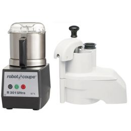 Combinado R301 ultra monofásico, 1 celeridad, depósito de acero inoxidable, Robot Coupe® - v2