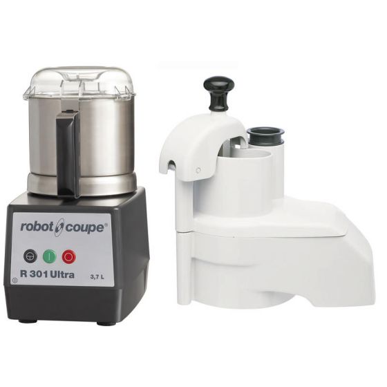 Combinado R301 ultra monofásico, 1 celeridad, depósito de acero inoxidable, Robot Coupe® - v1