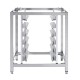 Soporte con escalera de 800 mm de alto para hornos JFT03xx, JFT04xx y JFP8