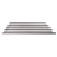 Placa aluminio 5 baguettes 600 x 400 mm pastelero