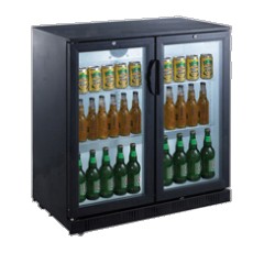 Nevera de barra compacta 2 puertas abatibles 900 mm (A)