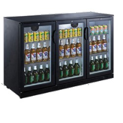 Nevera de barra compacta 3 puertas abatibles 900 mm (A)