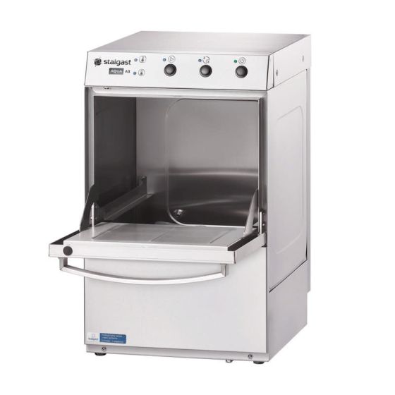 Lave-verres panier 400x400mm - Doseur de produit de rinçage et de lavage avec pompe - v3