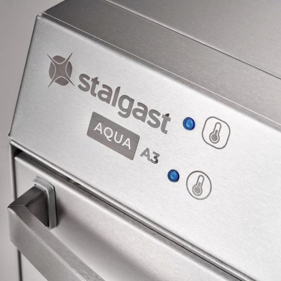 Lave-verres panier 400x400mm - Doseur de produit de rinçage et de lavage avec pompe - v7